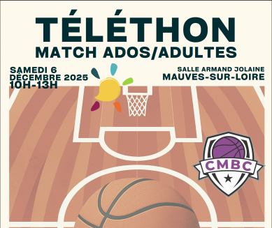 Téléthon 2025 Match ADOS/ADULTES