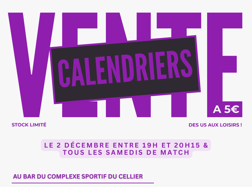 Calendrier du club CMBC 2026