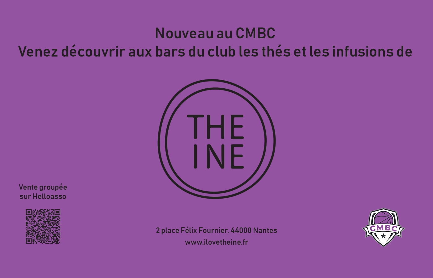 THEINE ! Notre nouveau partenaire de thé et infusion.